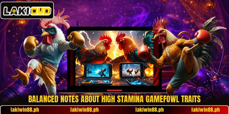 Balanced notes about High stamina gamefowl traits Balanced notes about High stamina gamefowl traits