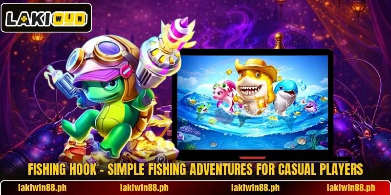 fishing hook simple fishing adventures for casual players