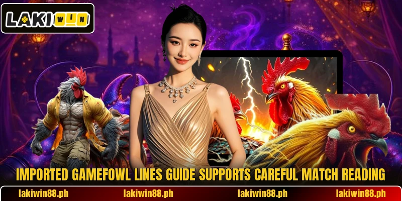 Imported gamefowl lines guide supports careful match reading Imported gamefowl lines guide supports careful match reading