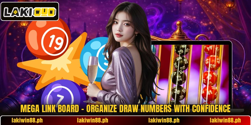 Mega Link Board – Organize Draw Numbers With Confidence