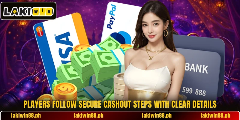 Players follow secure cashout steps with clear details Players follow secure cashout steps with clear details