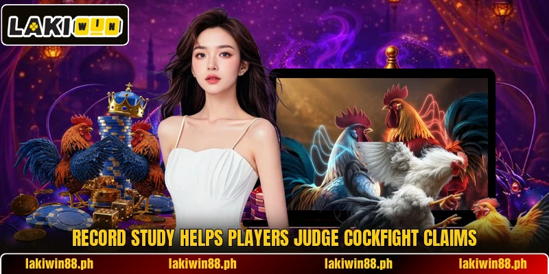 Record study helps players judge cockfight claims Record study helps players judge cockfight claims