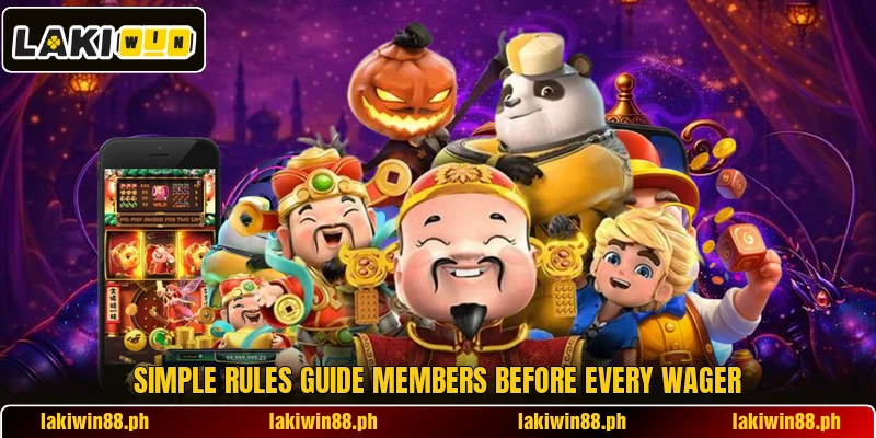 Simple rules guide members before every wager Simple rules guide members before every wager