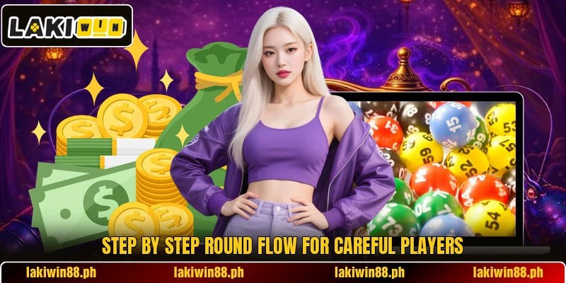 Step by step round flow for careful players